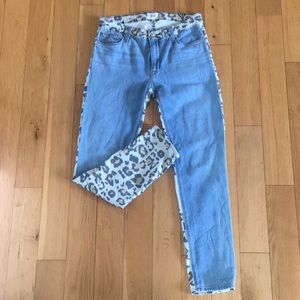 Hudson Animal Print Jeans